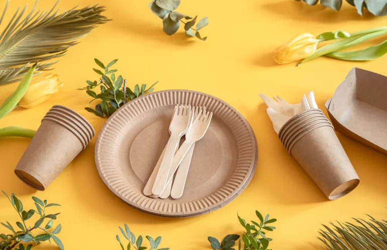 La Vaisselle en carton pour les professionnels engagés